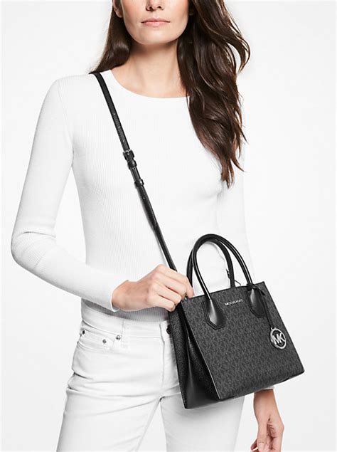 mercer medium leather duffel michael kors|mercer leather accordion bag.